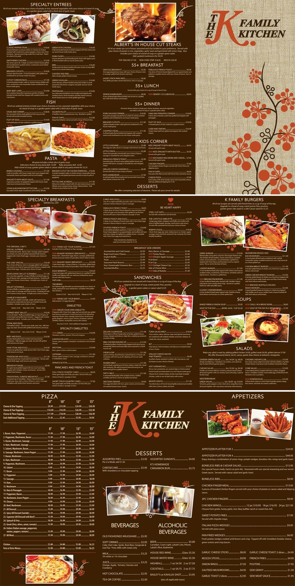 Full Menu